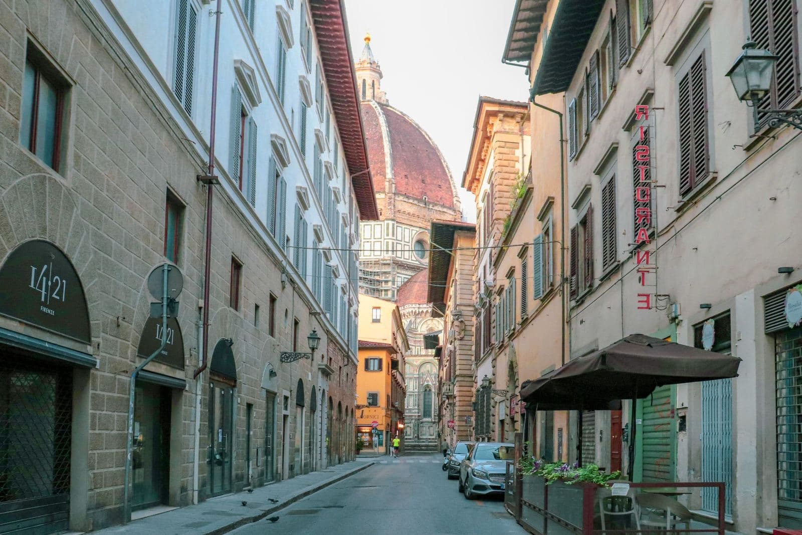 Street in Florence's historic centre, near the Bargello