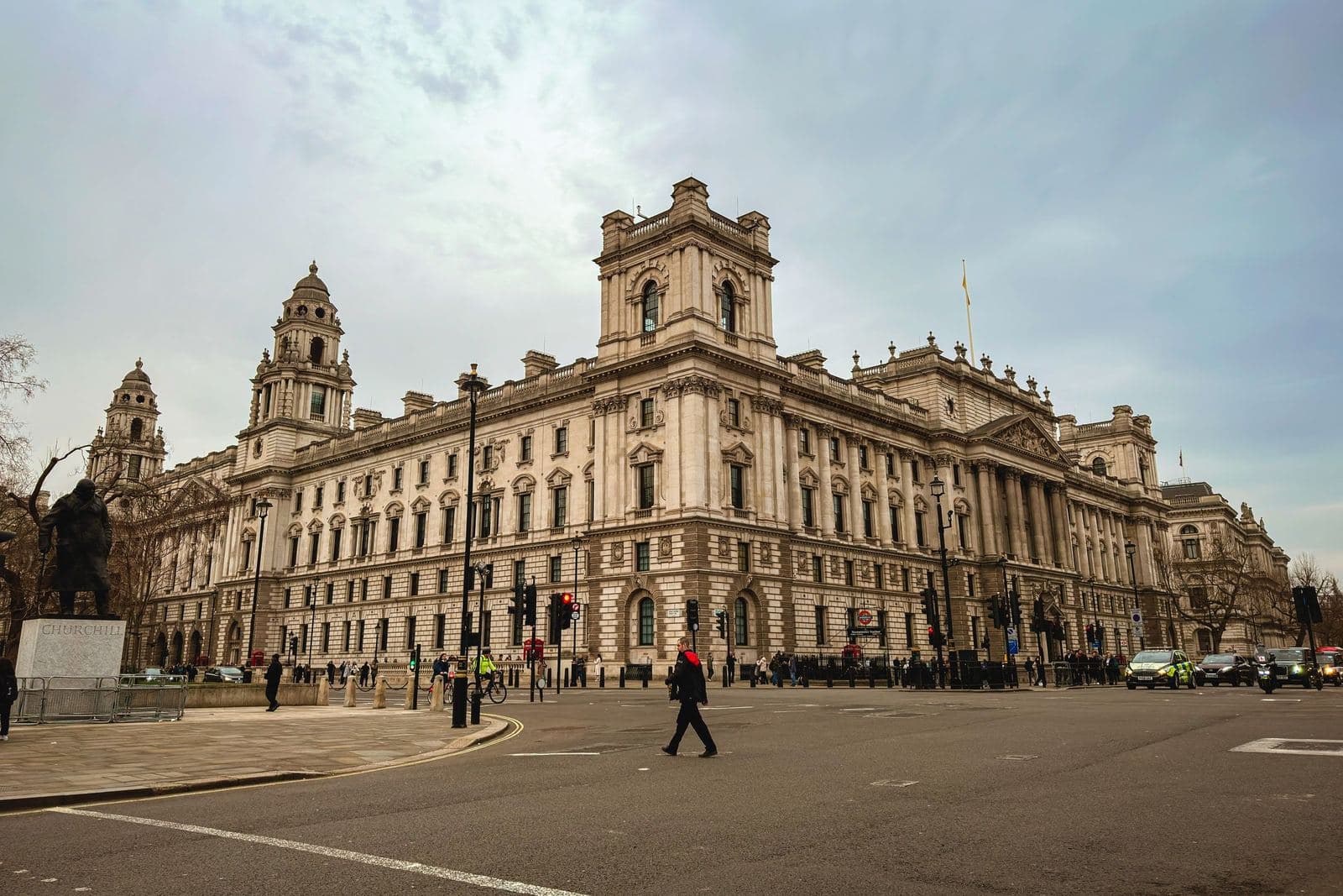 Edificio gubernamental de King Charles Street, sobre las Churchill War Rooms