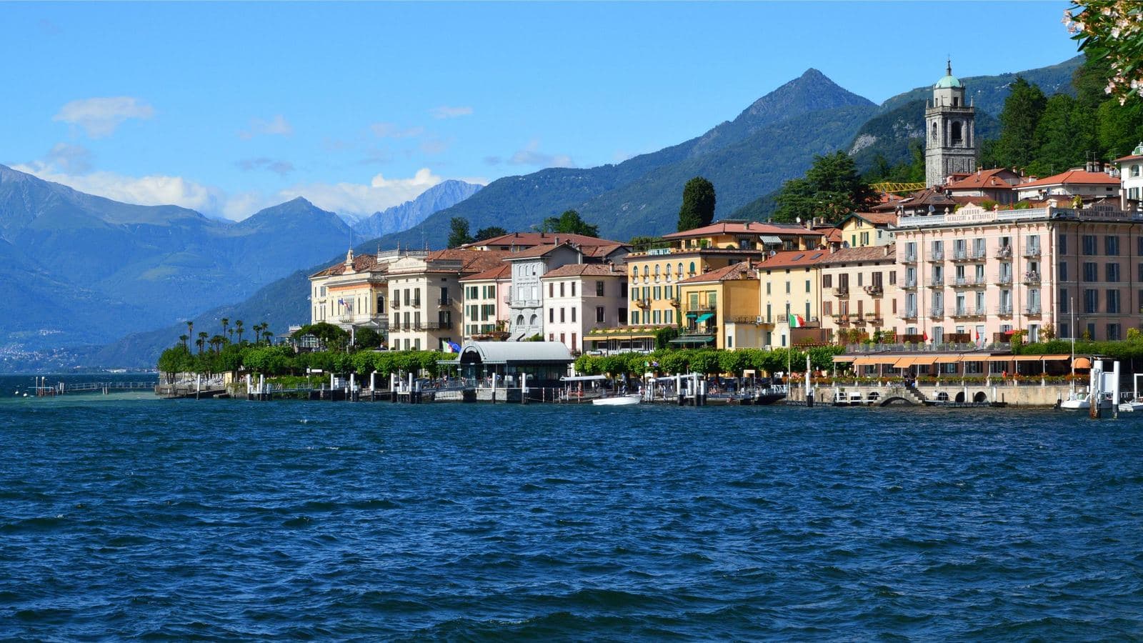 Bellagio on the shore of Lake Como
