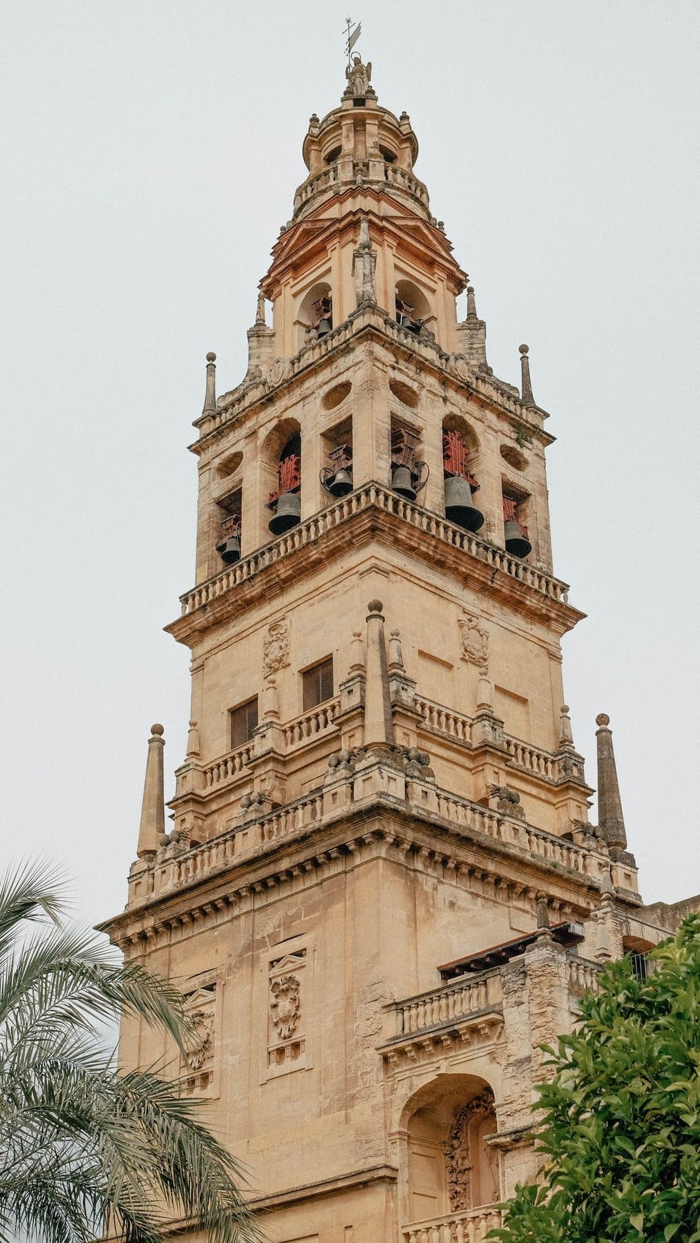 The bell tower of the Mosque-Cathedral of Córdoba