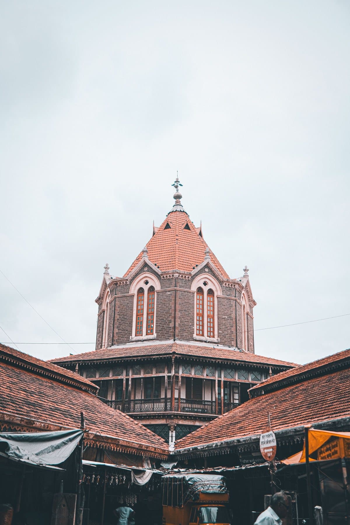 The tower of Mahatma Phule Mandai market in Pune