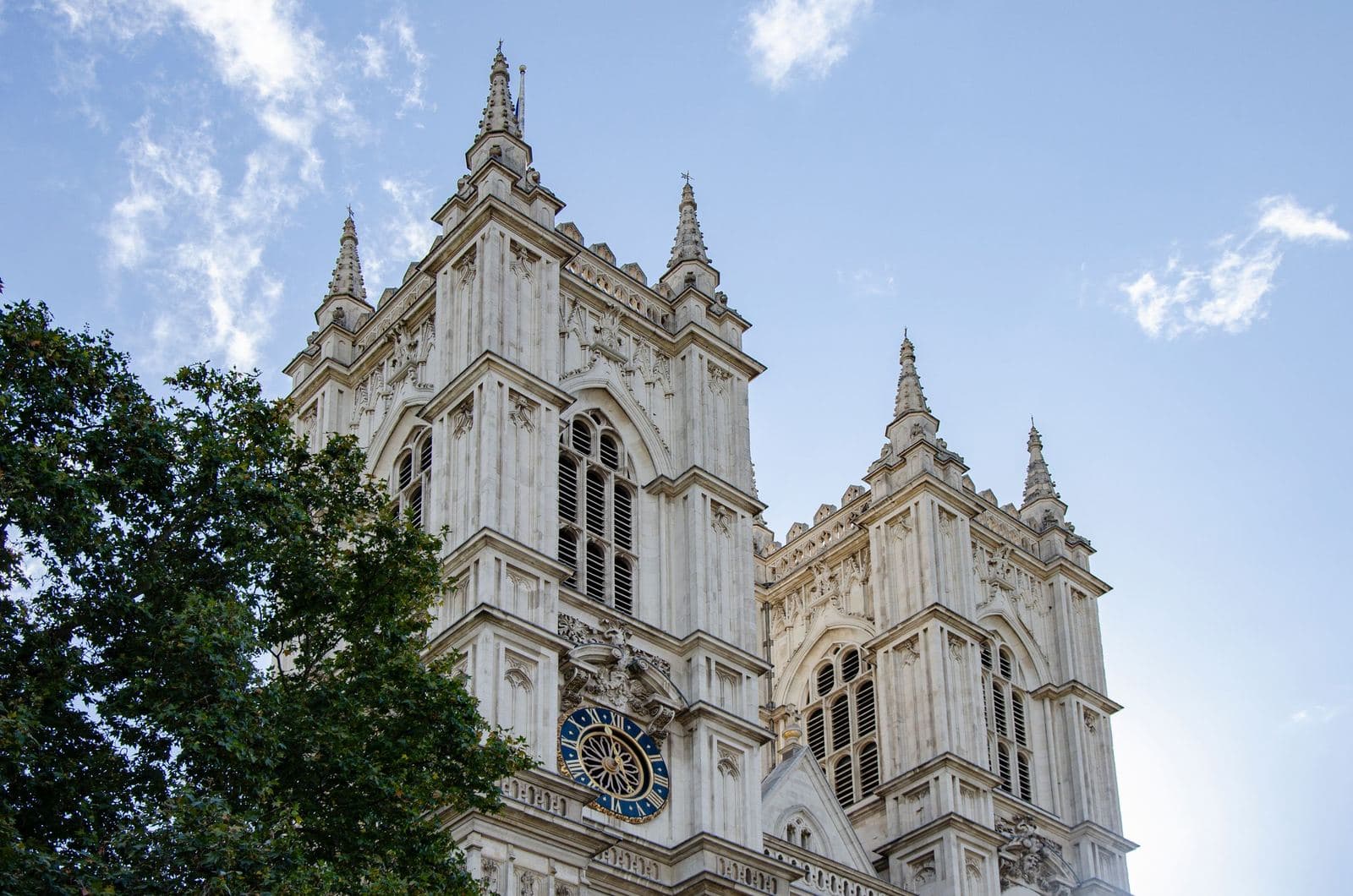 Le torri occidentali dell'Abbazia di Westminster