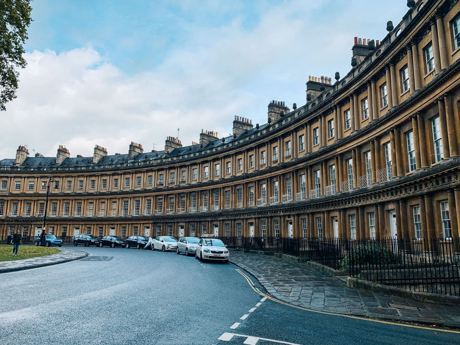 Le Royal Crescent à Bath