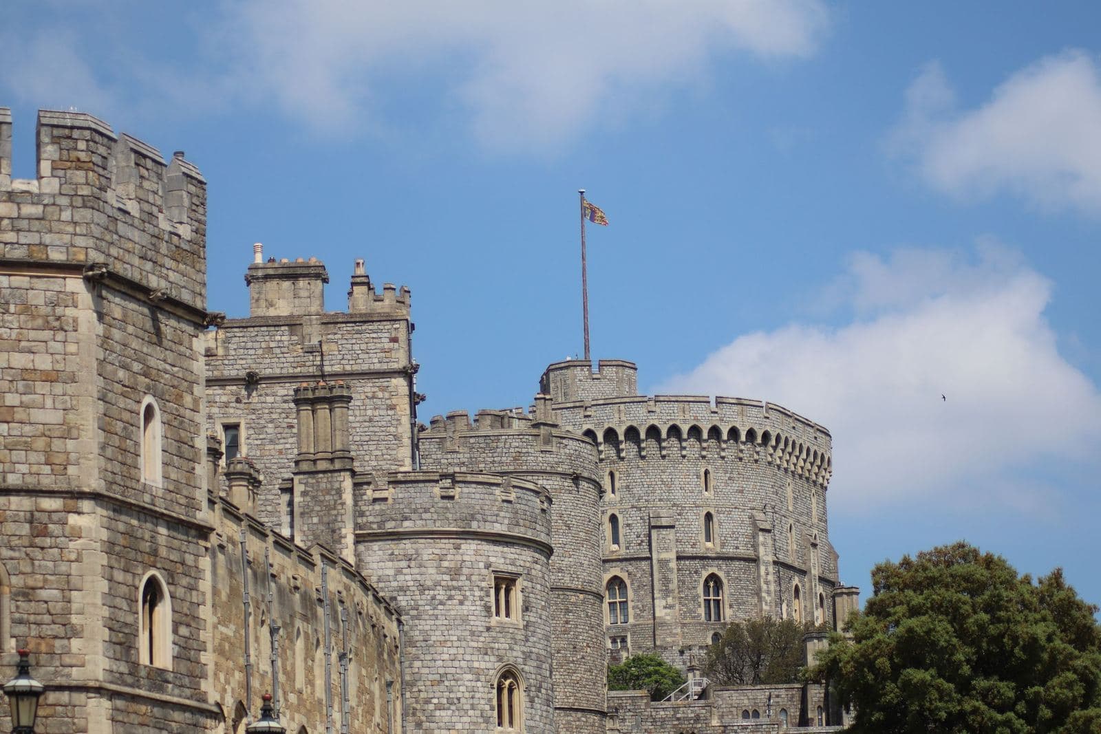La Tour ronde et les murailles du château de Windsor