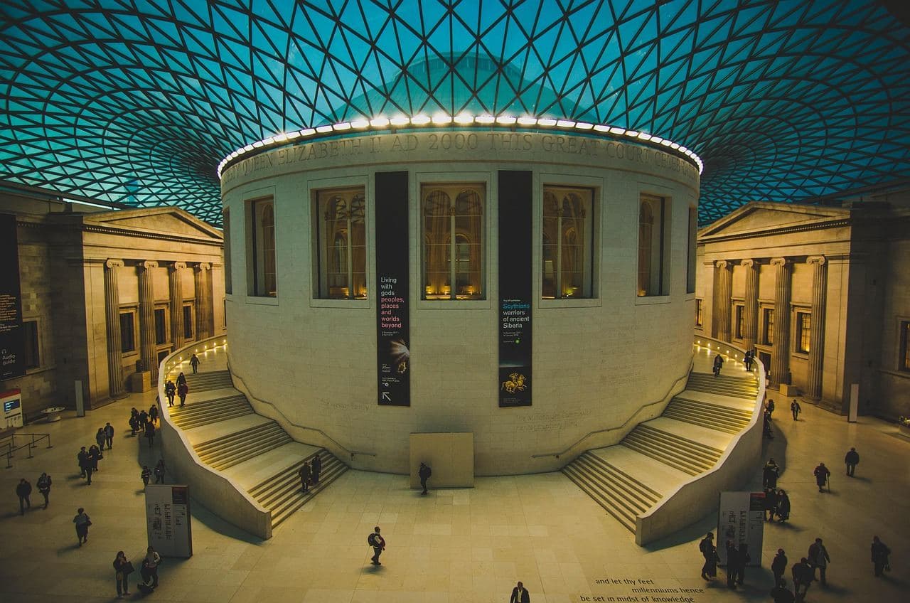 Great Court und Reading Room des British Museum
