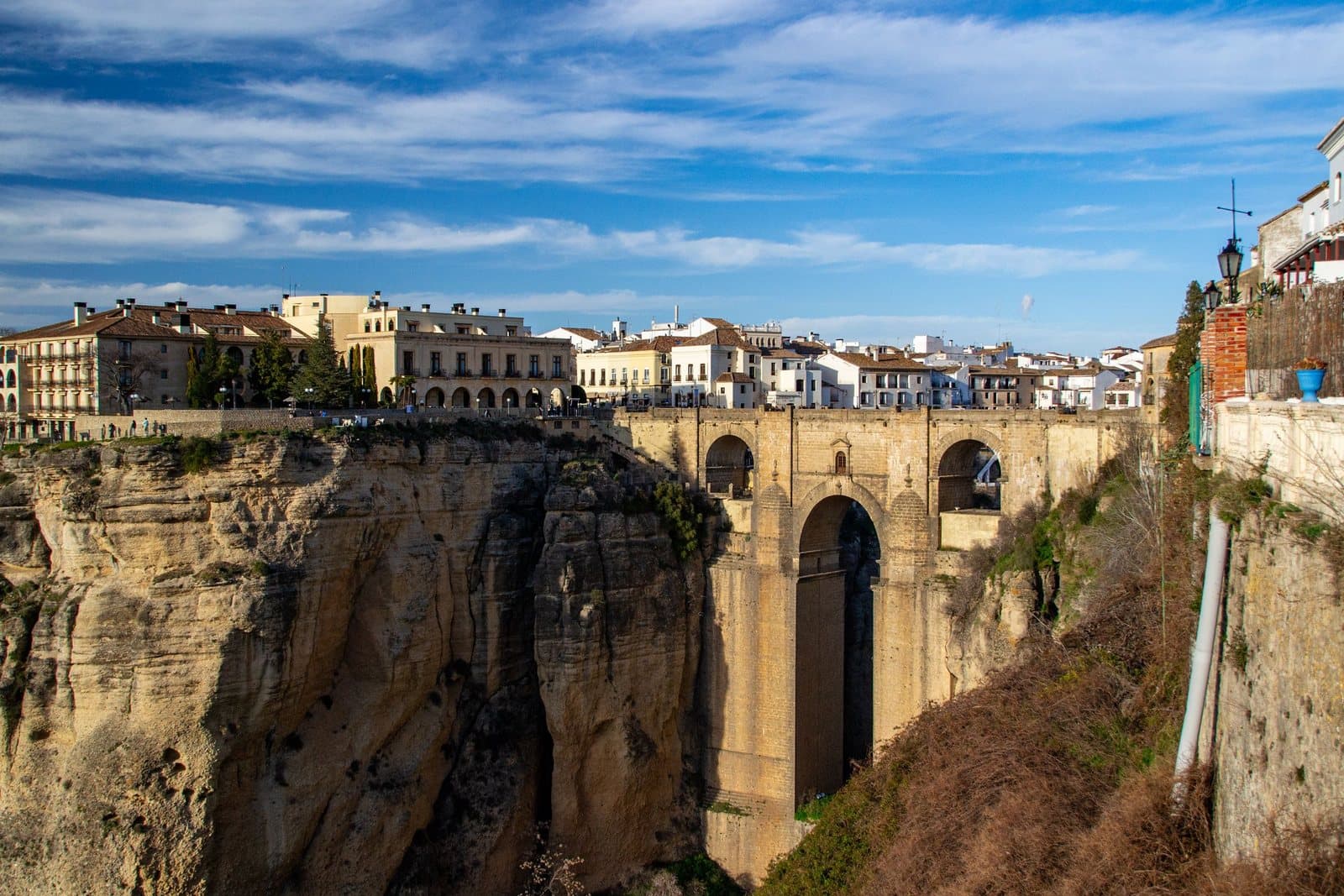 The Puente Nuevo spanning the gorge in Ronda